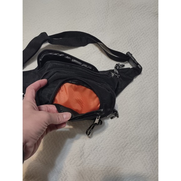 Black light weight hiking fitness fanny pack - Picture 6 of 7